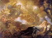  Luca  Giordano The Dream of Solomon oil painting reproduction